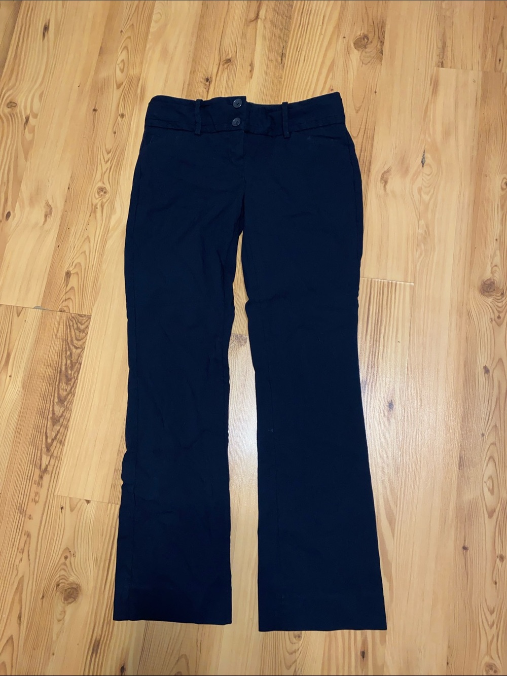 The Limited Navy Bootcut Pants